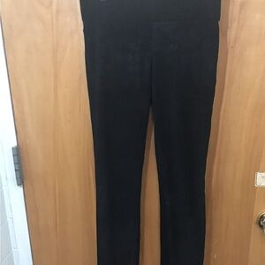 Club Monaco Black Faux Leather Tasha Leggings sz 4